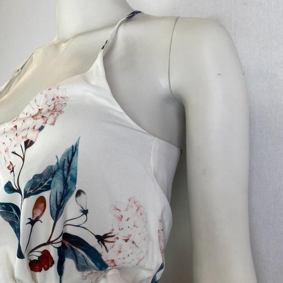 EBBY AND I Floral Print One Front Slit Dress - Picture 5 of 9